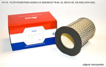 Filtr powietrza honda cx 500a/b/c/e`78-84, gl 500`81-82, cb 450(hfa1402)